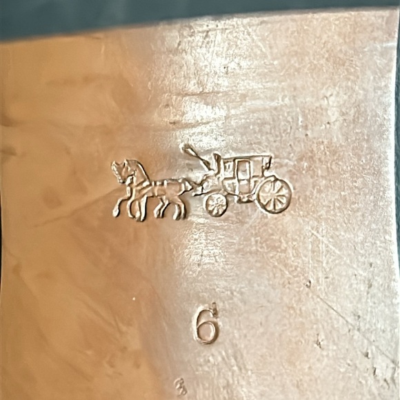 COACH Kinsley Bootie Size 6 Black Leather Heeled Ankle Boots - Picture 8 of 13